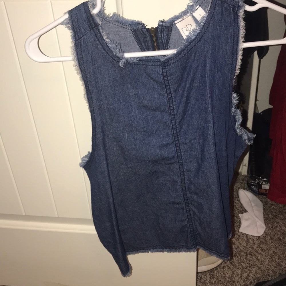 Denim tank size small from Nordstroms